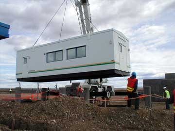Electrical Room - Portable Building